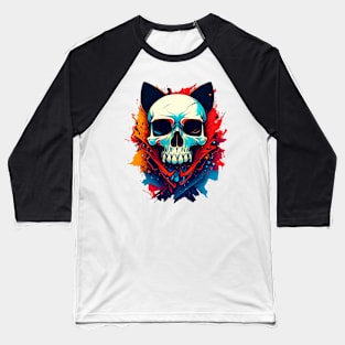 Skull Baseball T-Shirt